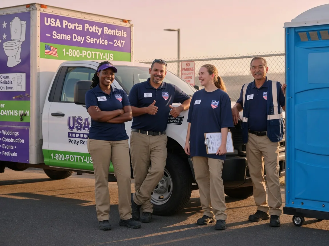 Porta Potty Rental company in Harleton, TX